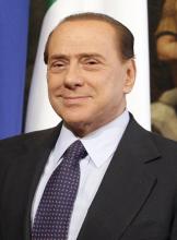 Silvio Berlusconi nel 2010