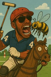 Sunjay Kapur eats the bee